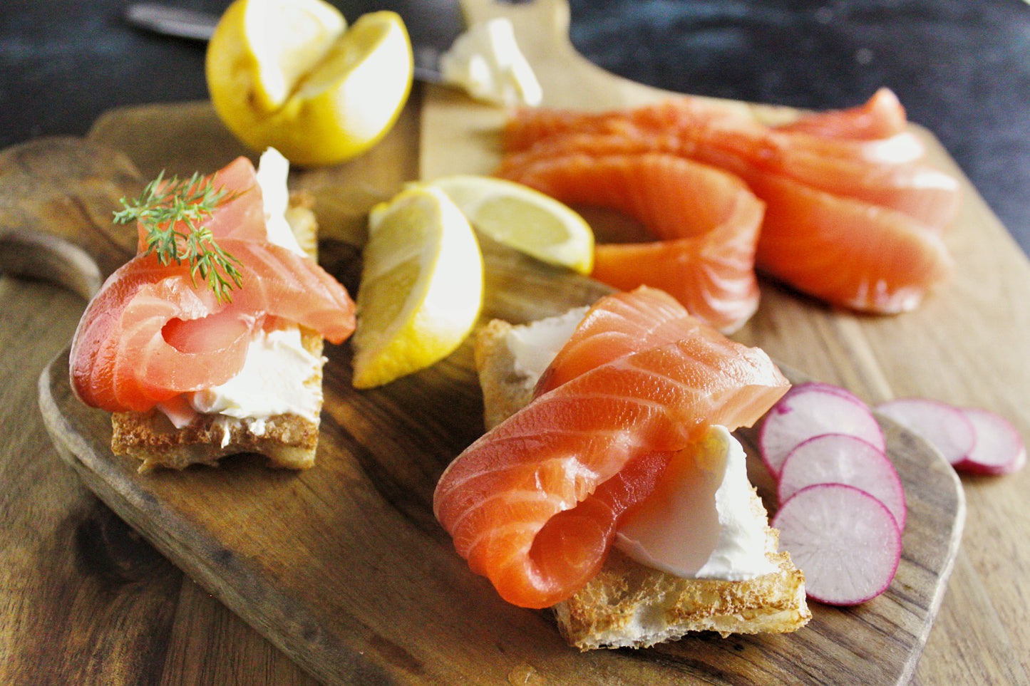 Sashimi-Grade Smoked Salmon Half Sides