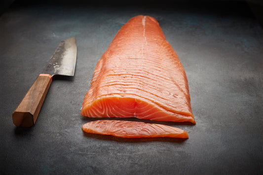 Sashimi-Grade Smoked Salmon Half Sides