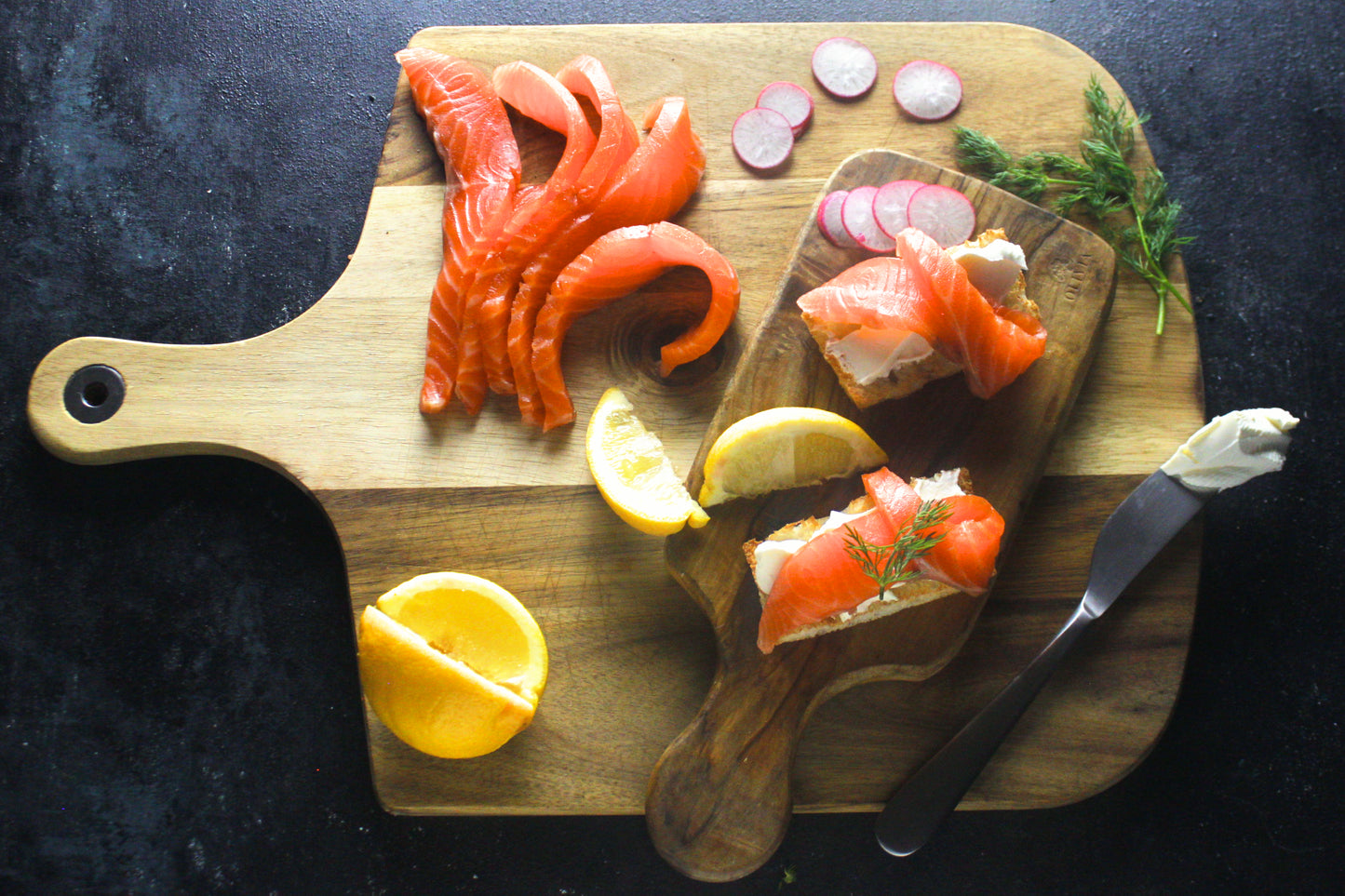 Sashimi-Grade Smoked Salmon Packs