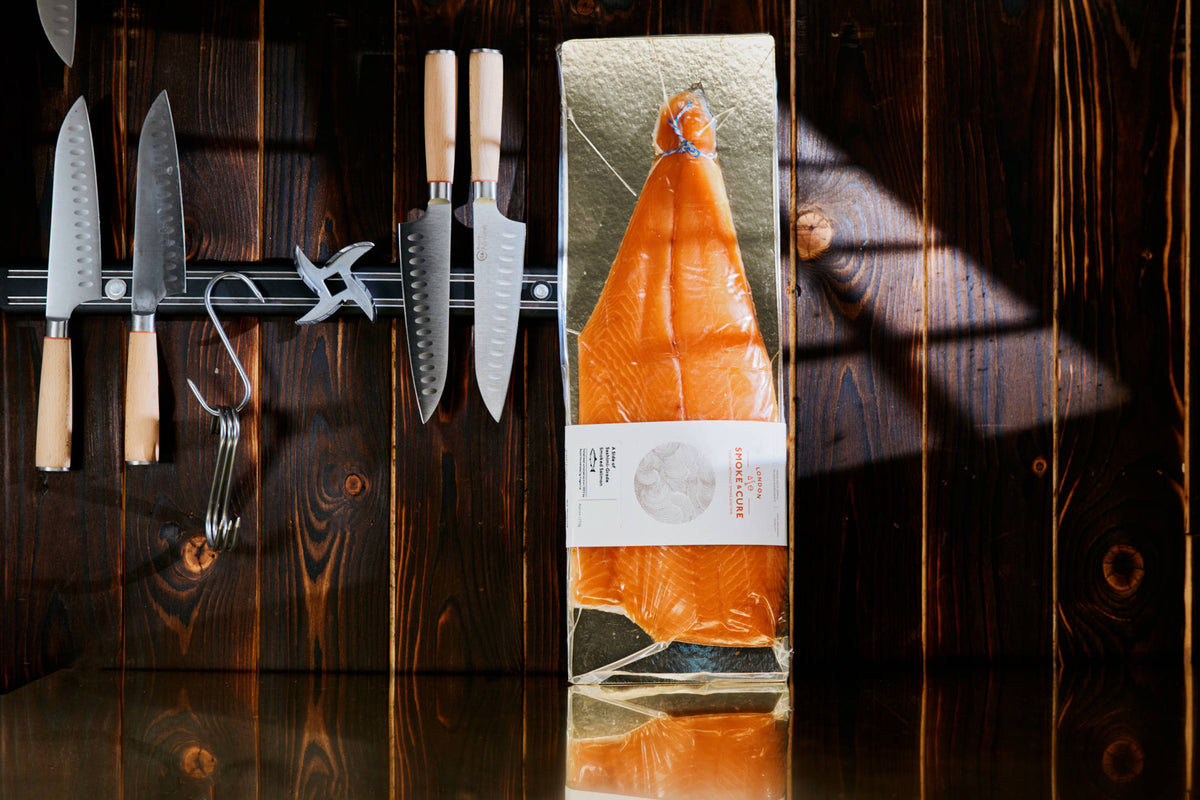 Sashimi-Grade Smoked Salmon Half & Whole Sides